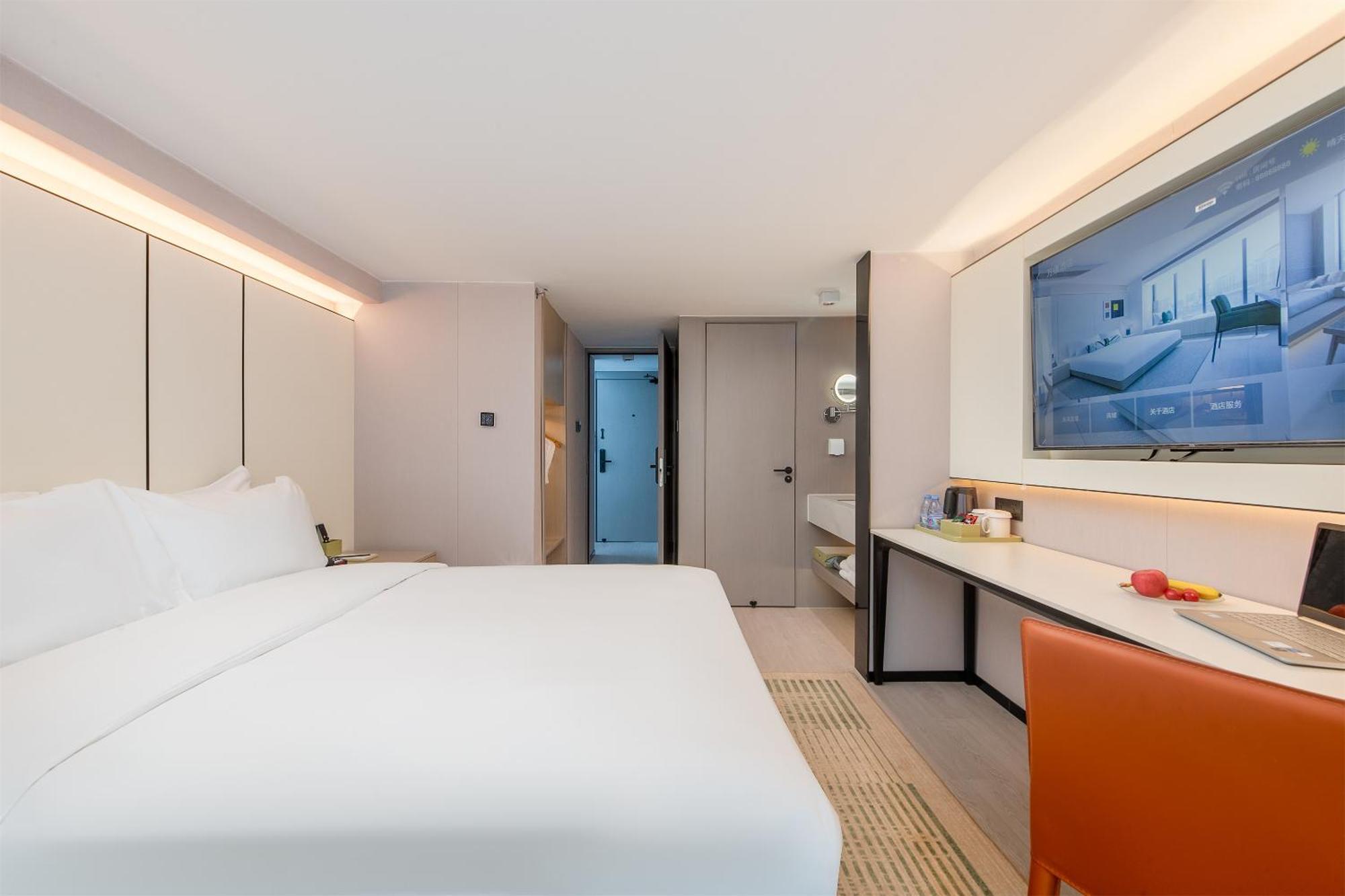 Oness Executive Hotel Guangzhou Huangpu Luogang - Free Shuttle Bus For Canton Fair กวางโจว ภายนอก รูปภาพ