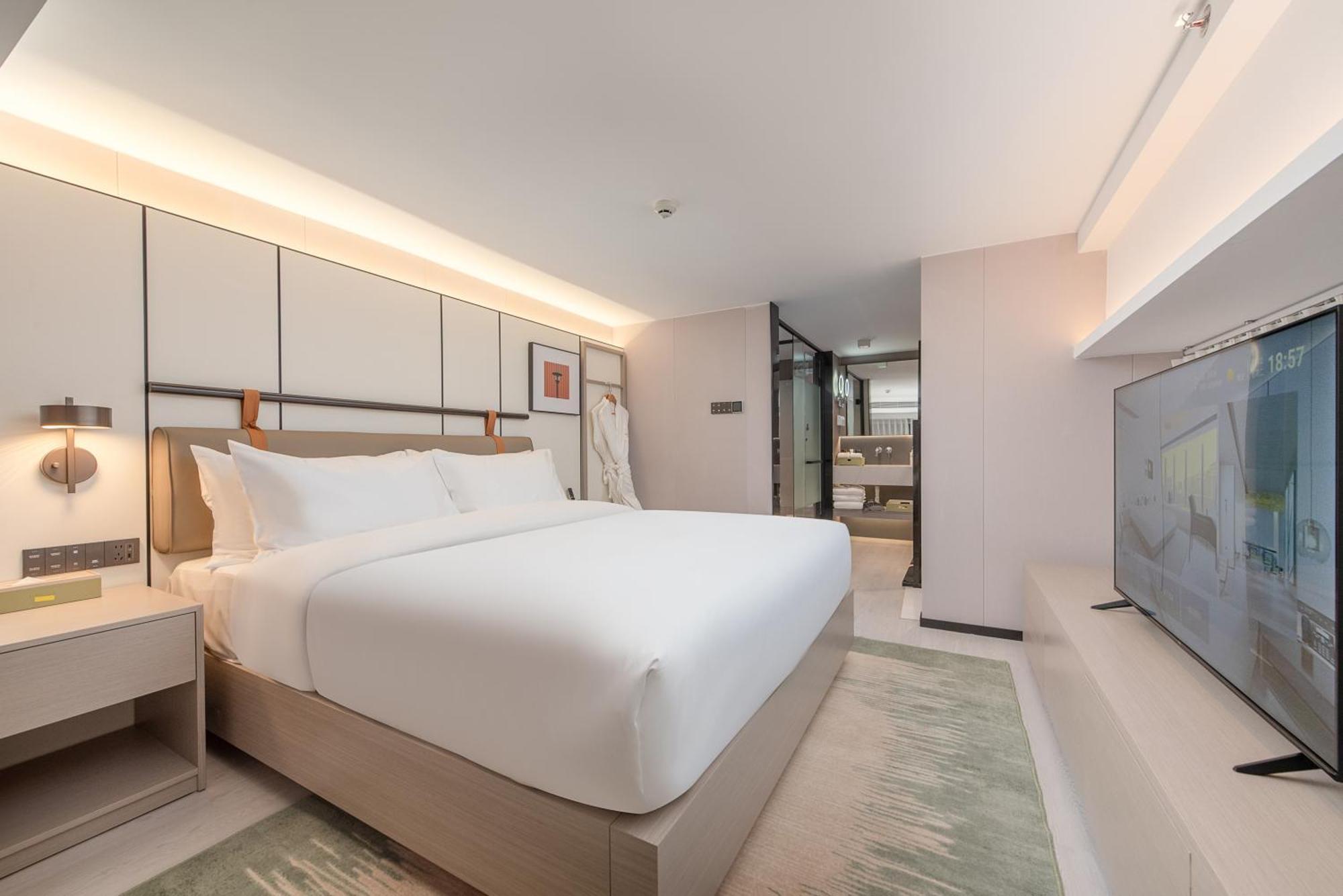 Oness Executive Hotel Guangzhou Huangpu Luogang - Free Shuttle Bus For Canton Fair กวางโจว ภายนอก รูปภาพ