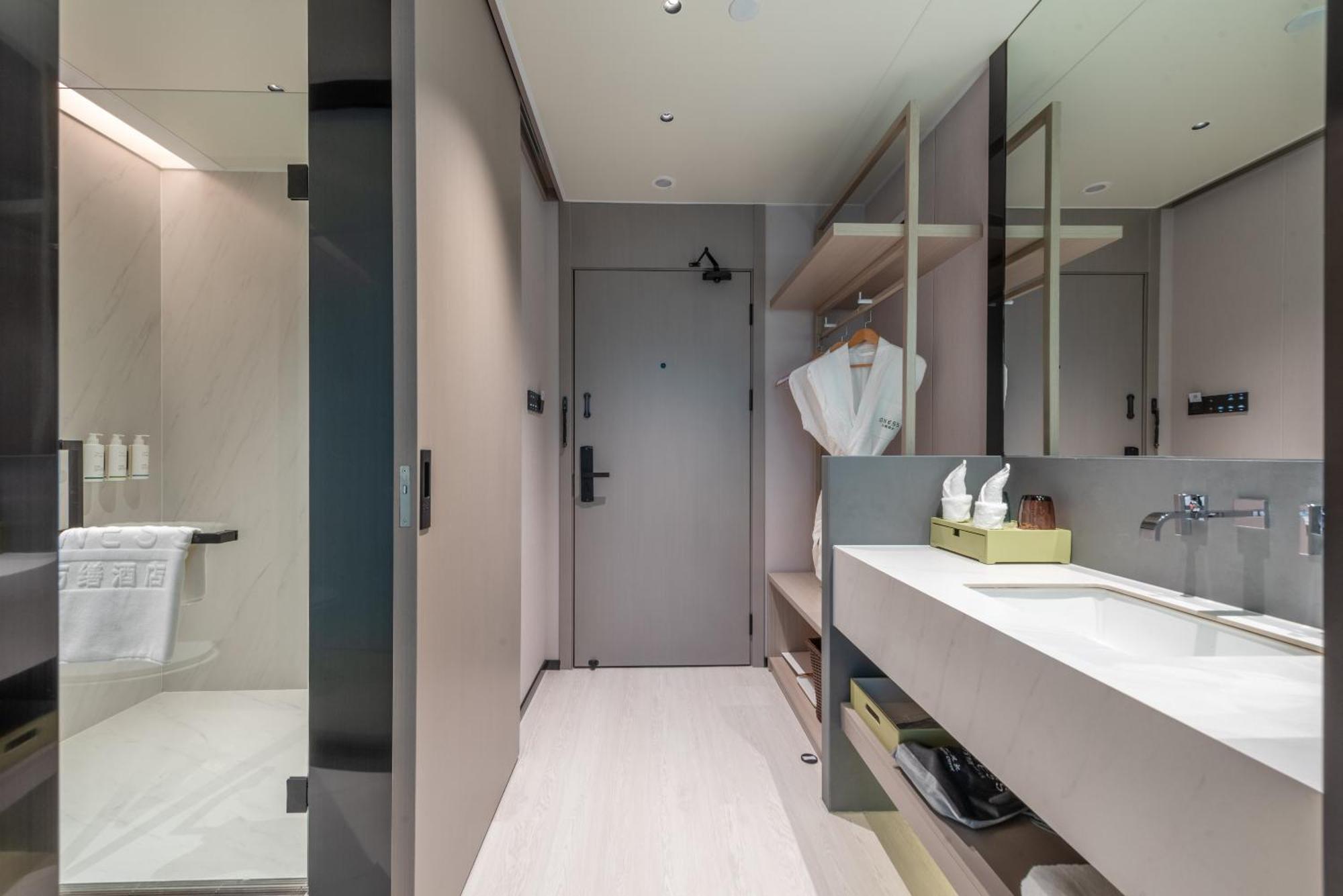 Oness Executive Hotel Guangzhou Huangpu Luogang - Free Shuttle Bus For Canton Fair กวางโจว ภายนอก รูปภาพ