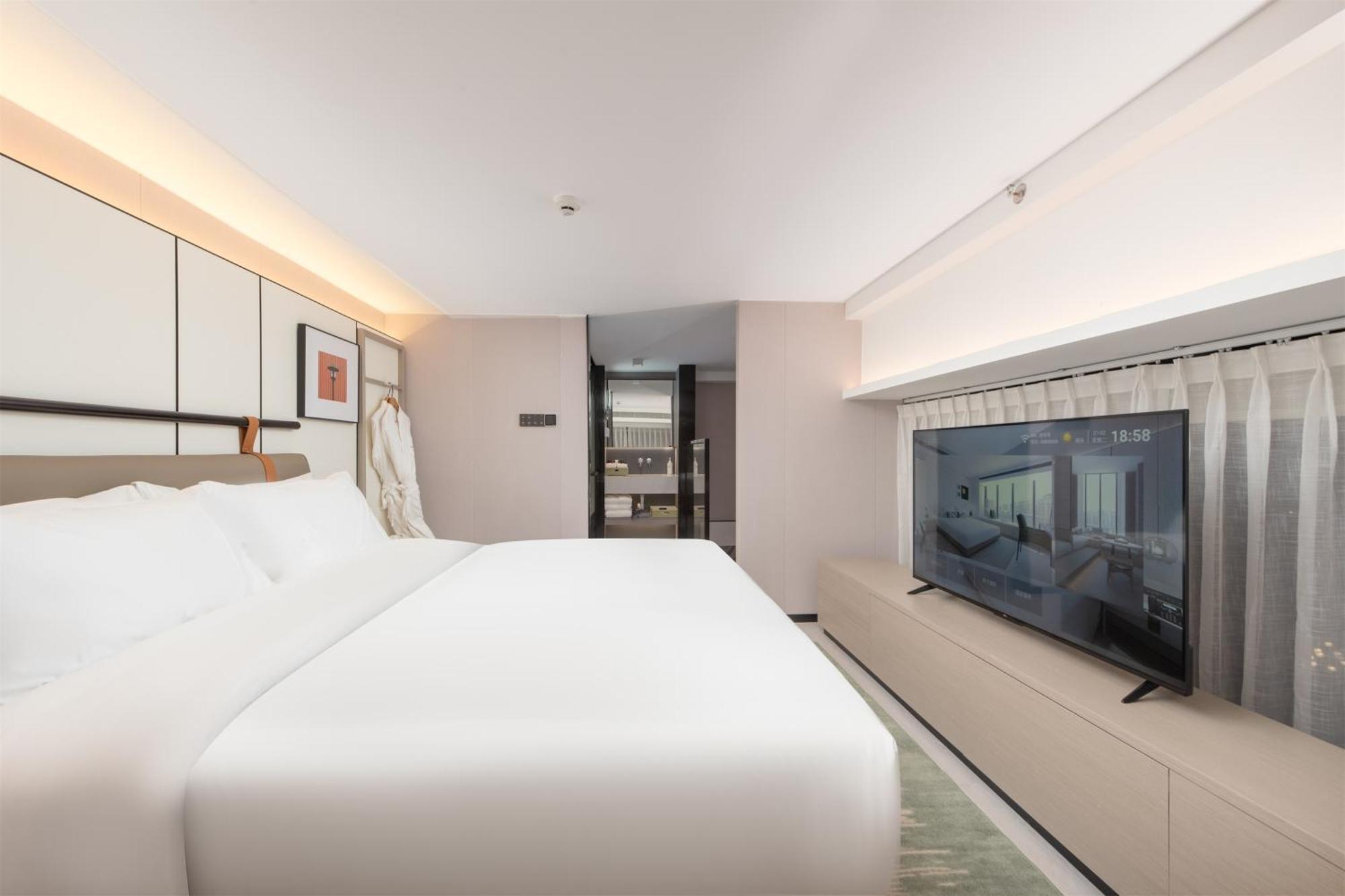 Oness Executive Hotel Guangzhou Huangpu Luogang - Free Shuttle Bus For Canton Fair กวางโจว ภายนอก รูปภาพ